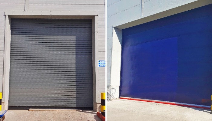 Baldovie EfW CHP Roller Shutters For EfW Site Hart Doors